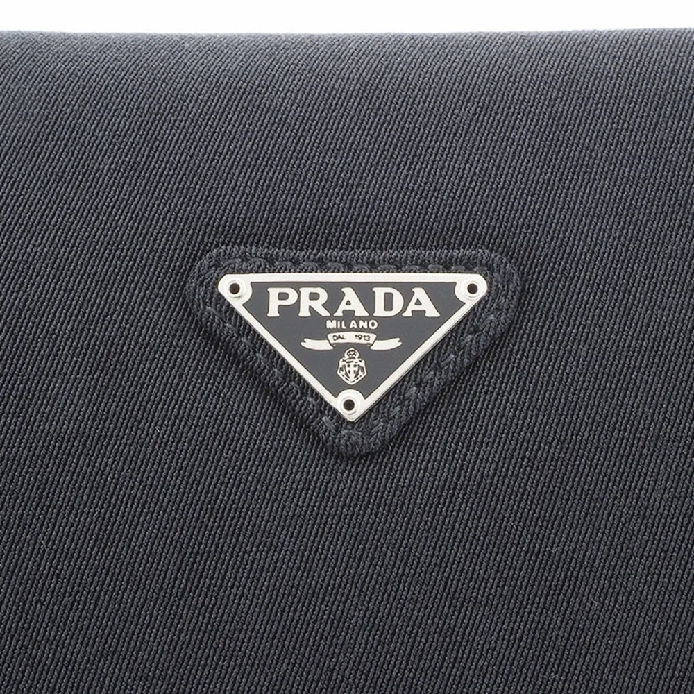 PRADA Black Canvas Shoulder Bag - Picture 6 of 12